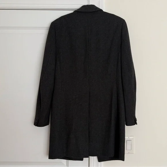 All Saints Charcoal Gray Men's Coat - Picture 7 of 12